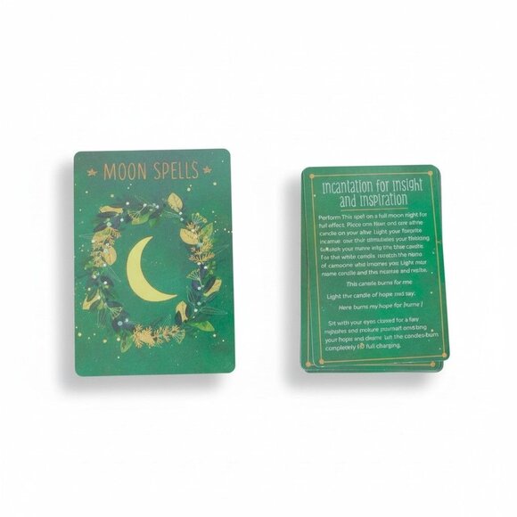 Practical Witch's Spell Deck - 100 Love Happiness Success Spells - New - Picture 6 of 7